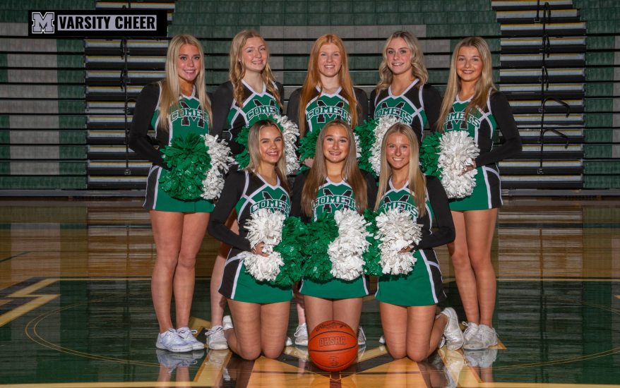 varsity cheerleaders